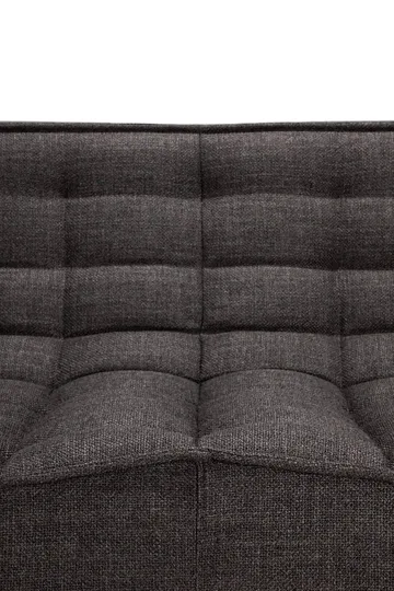N701 Sofa 2-Sitz - Dark grey, mit Armlehnen - Ethnicraft
