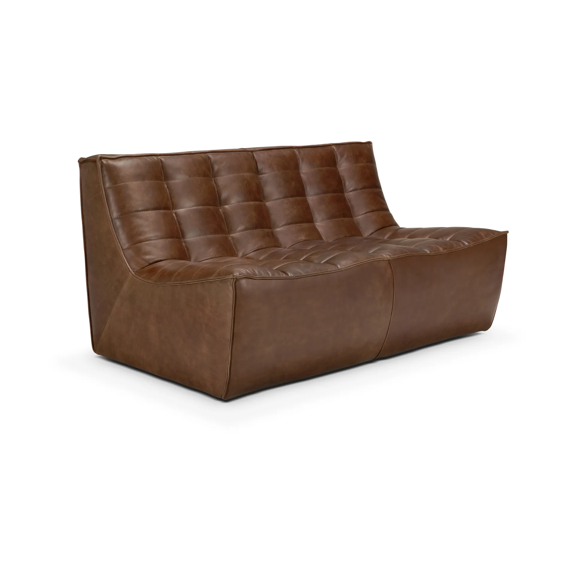 N701 Sofa 2-Sitz, Leder Chestnut Ethnicraft
