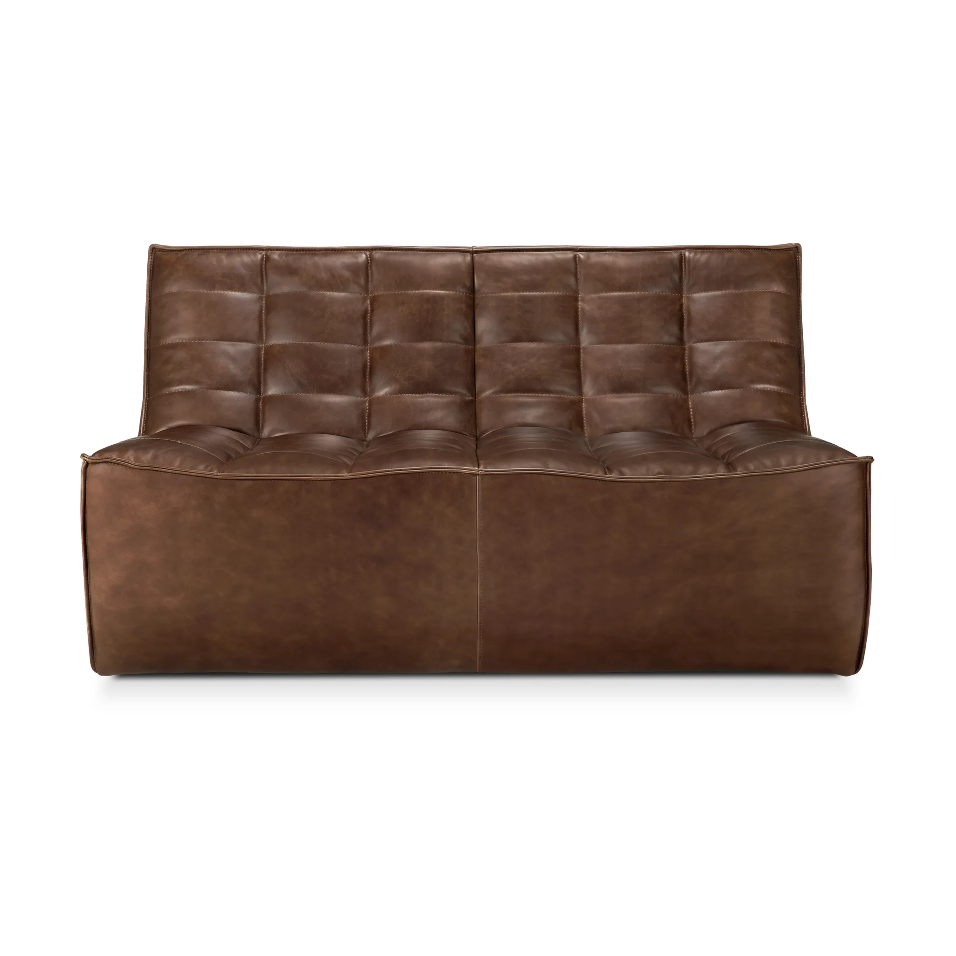 N701 Sofa 2-Sitz, Leder Chestnut Ethnicraft
