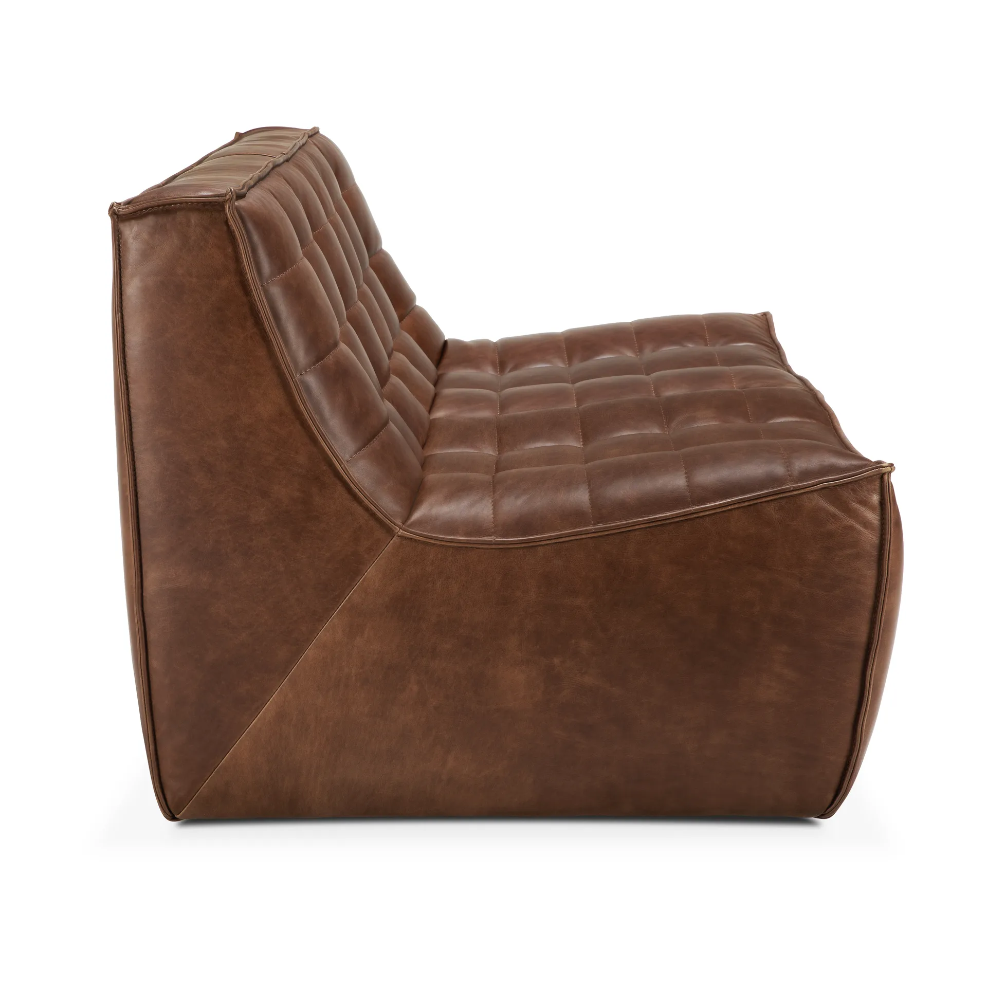 N701 Sofa 2-Sitz, Leder Chestnut Ethnicraft