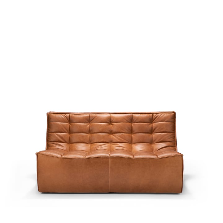 N701 Sofa 2-Sitz - Leder old saddle brown - Ethnicraft
