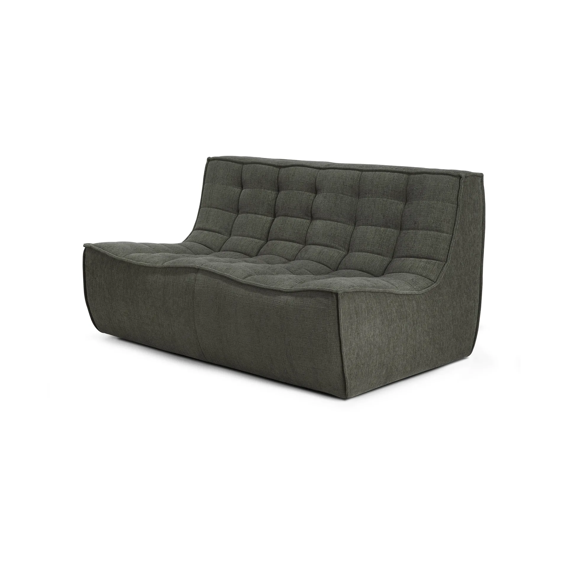 N701 Sofa 2-Sitz, Moss Eco fabric Ethnicraft