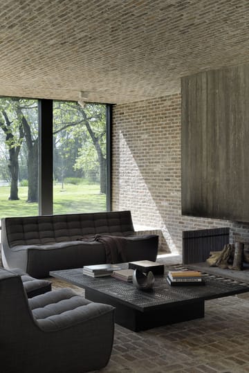 N701 Sofa 2-Sitz - Stoff dark grey - Ethnicraft