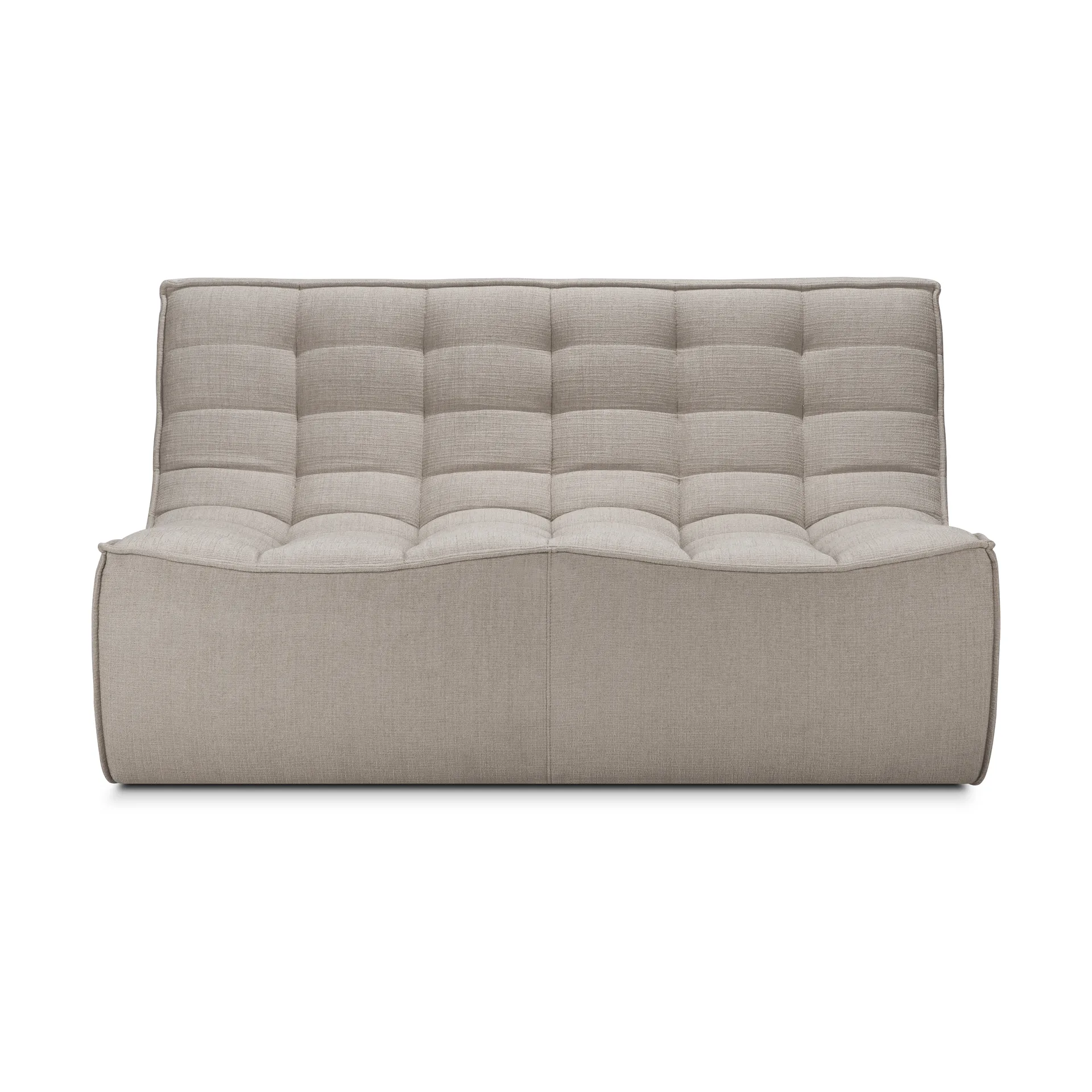 N701 Sofa 2-Sitz, Stoff Ecru beige Ethnicraft