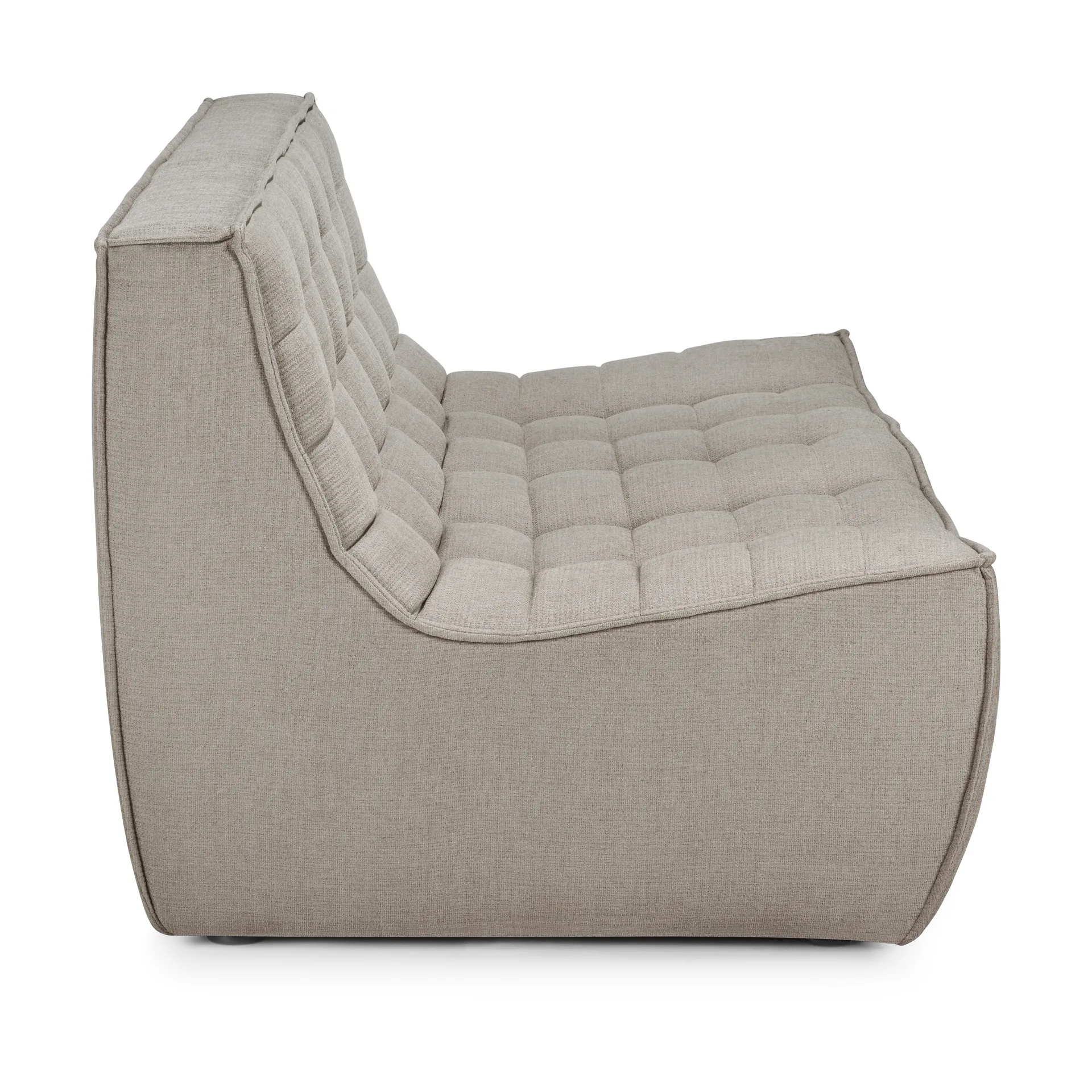 N701 Sofa 2-Sitz, Stoff Ecru beige Ethnicraft