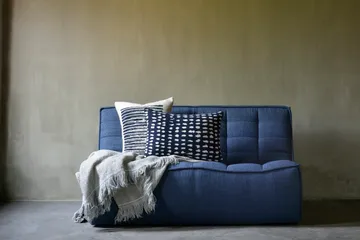 N701 Sofa 2-Sitz - Tuch blue - Ethnicraft