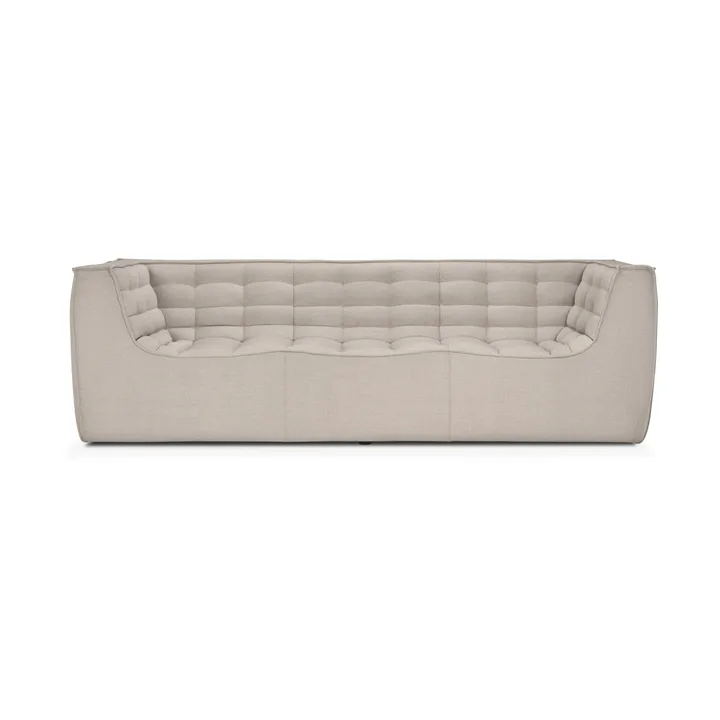 N701 Sofa 3-Sitz - Beige, mit Armlehnen - Ethnicraft