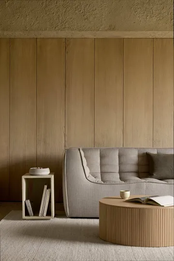 N701 Sofa 3-Sitz - Beige, mit Armlehnen - Ethnicraft