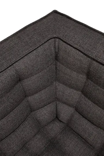 N701 Sofa 3-Sitz - Dark grey, mit Armlehnen - Ethnicraft