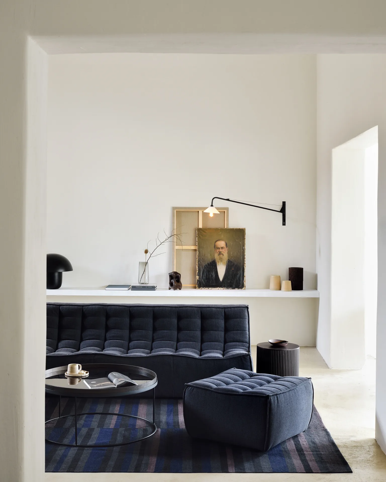 N701 Sofa 3-Sitz, Graphite Eco Ethnicraft