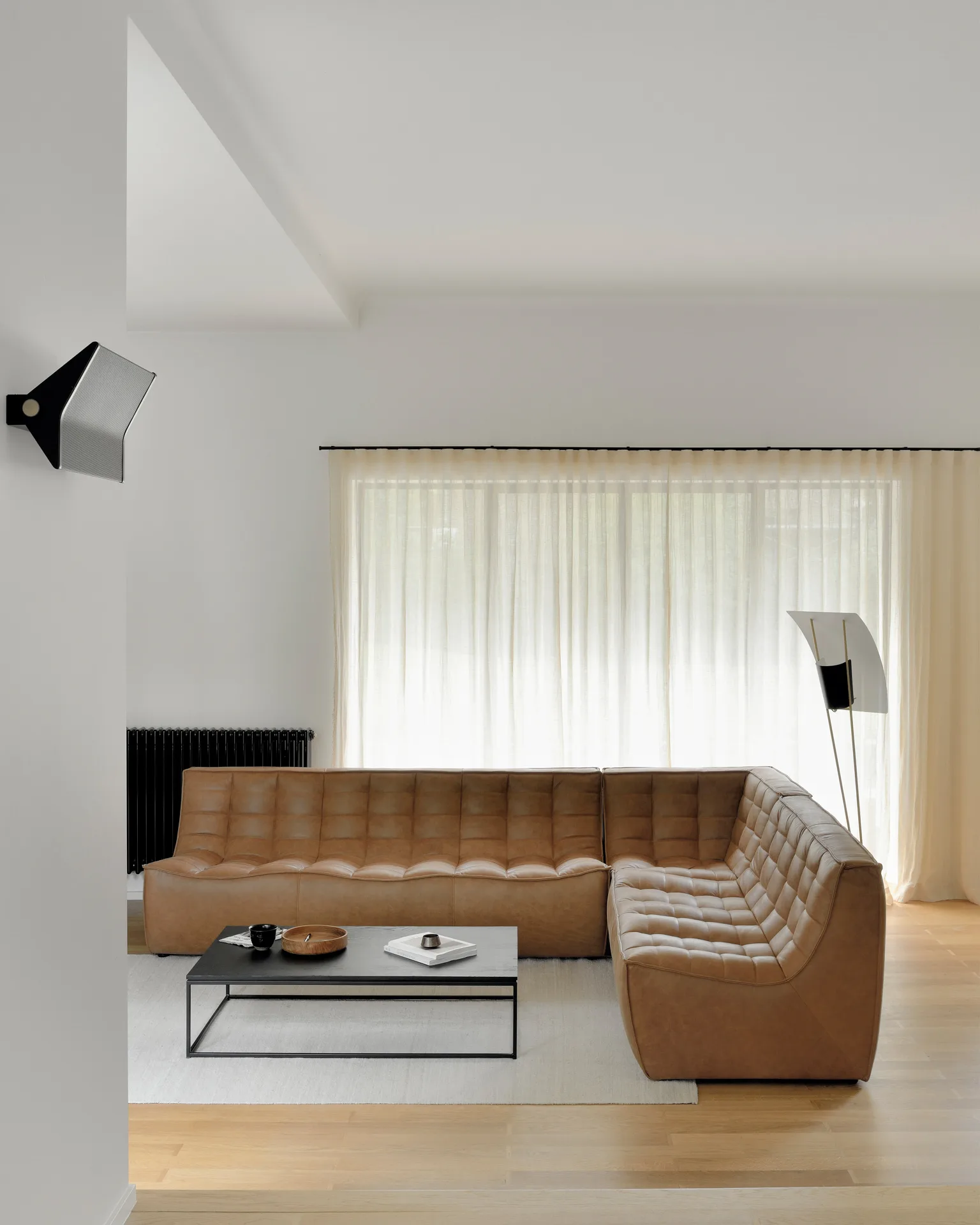 N701 Sofa 3-Sitz, Läder old saddle Ethnicraft