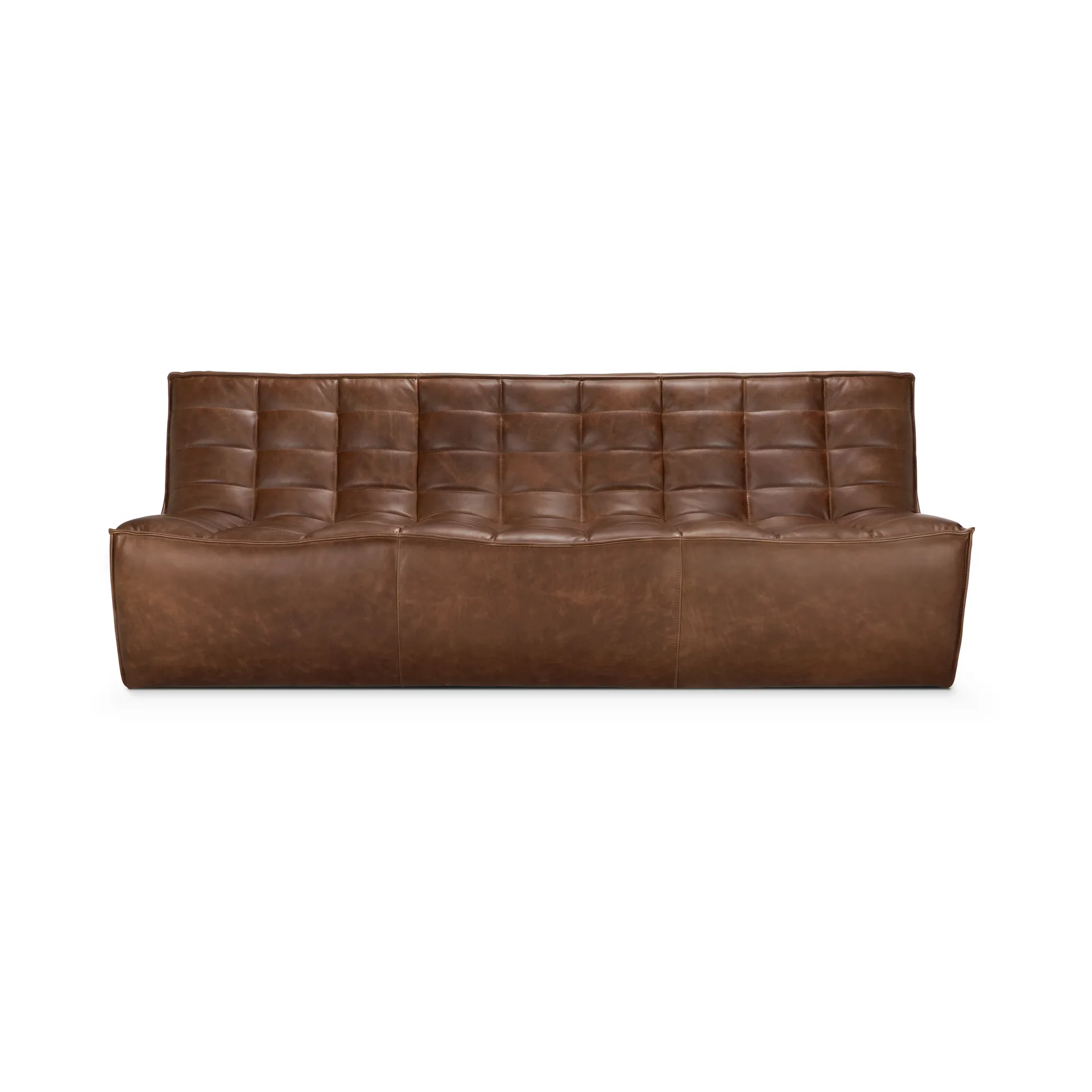 N701 Sofa 3-Sitz, Leder Chestnut Ethnicraft