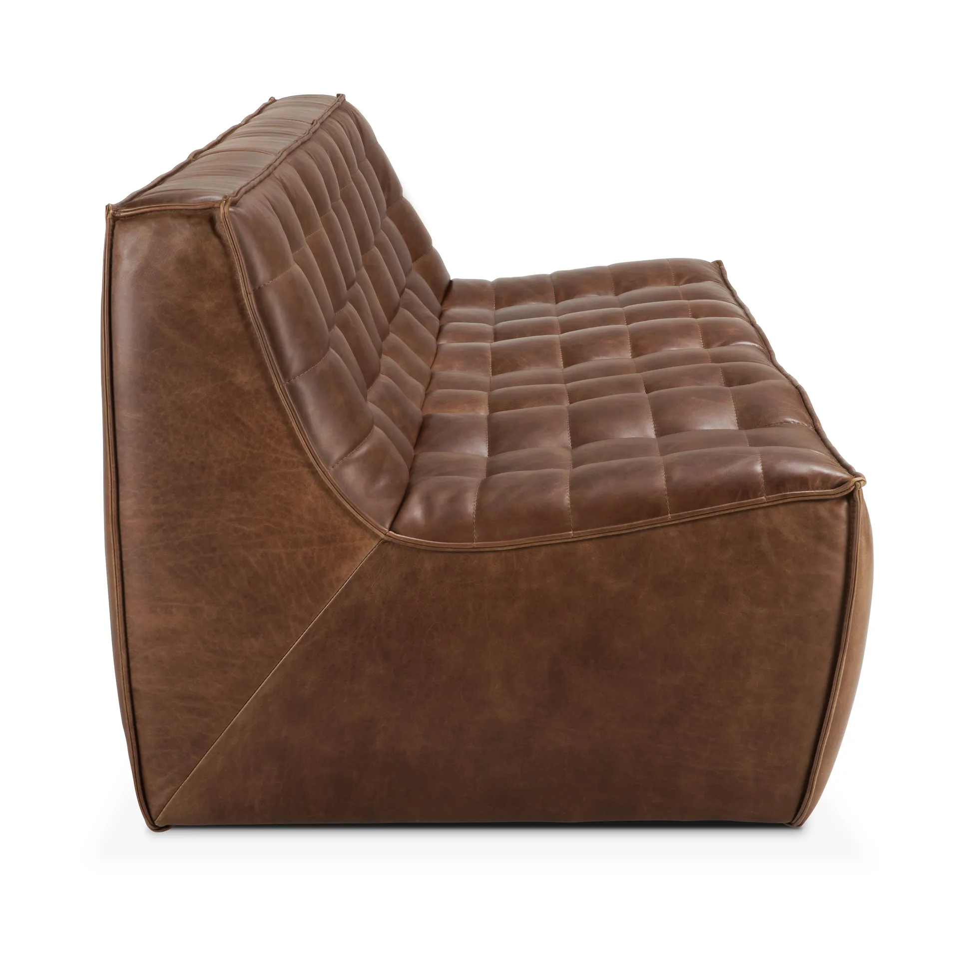 N701 Sofa 3-Sitz, Leder Chestnut Ethnicraft