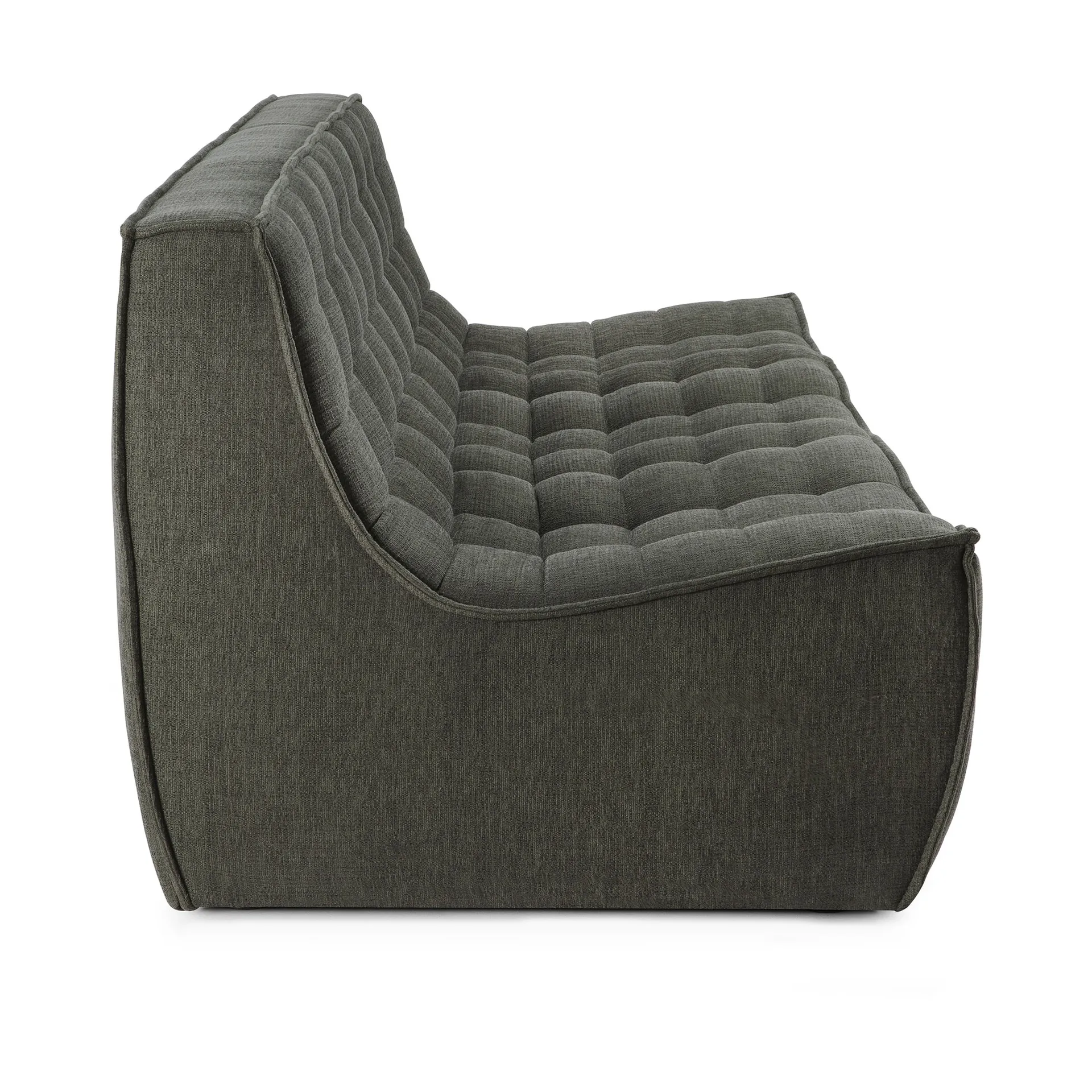 N701 Sofa 3-Sitz, Moss Eco fabric Ethnicraft