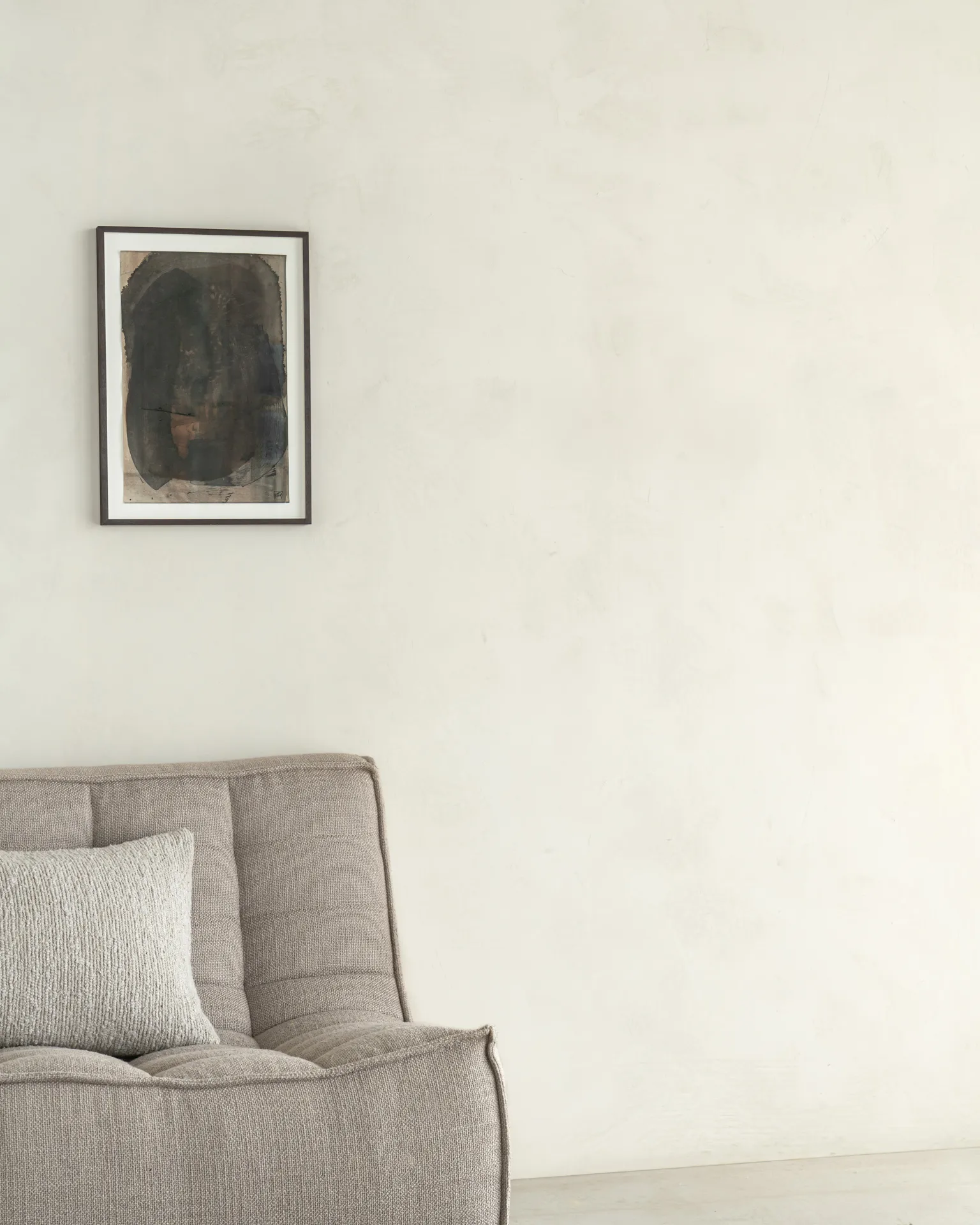 N701 Sofa 3-Sitz, Stoff beige Ethnicraft