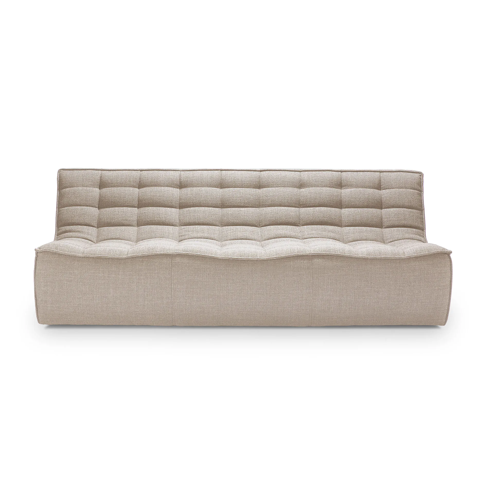 N701 Sofa 3-Sitz, Stoff beige Ethnicraft