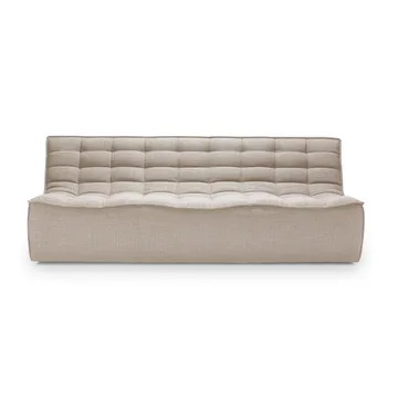 N701 Sofa 3-Sitz - Stoff beige - Ethnicraft
