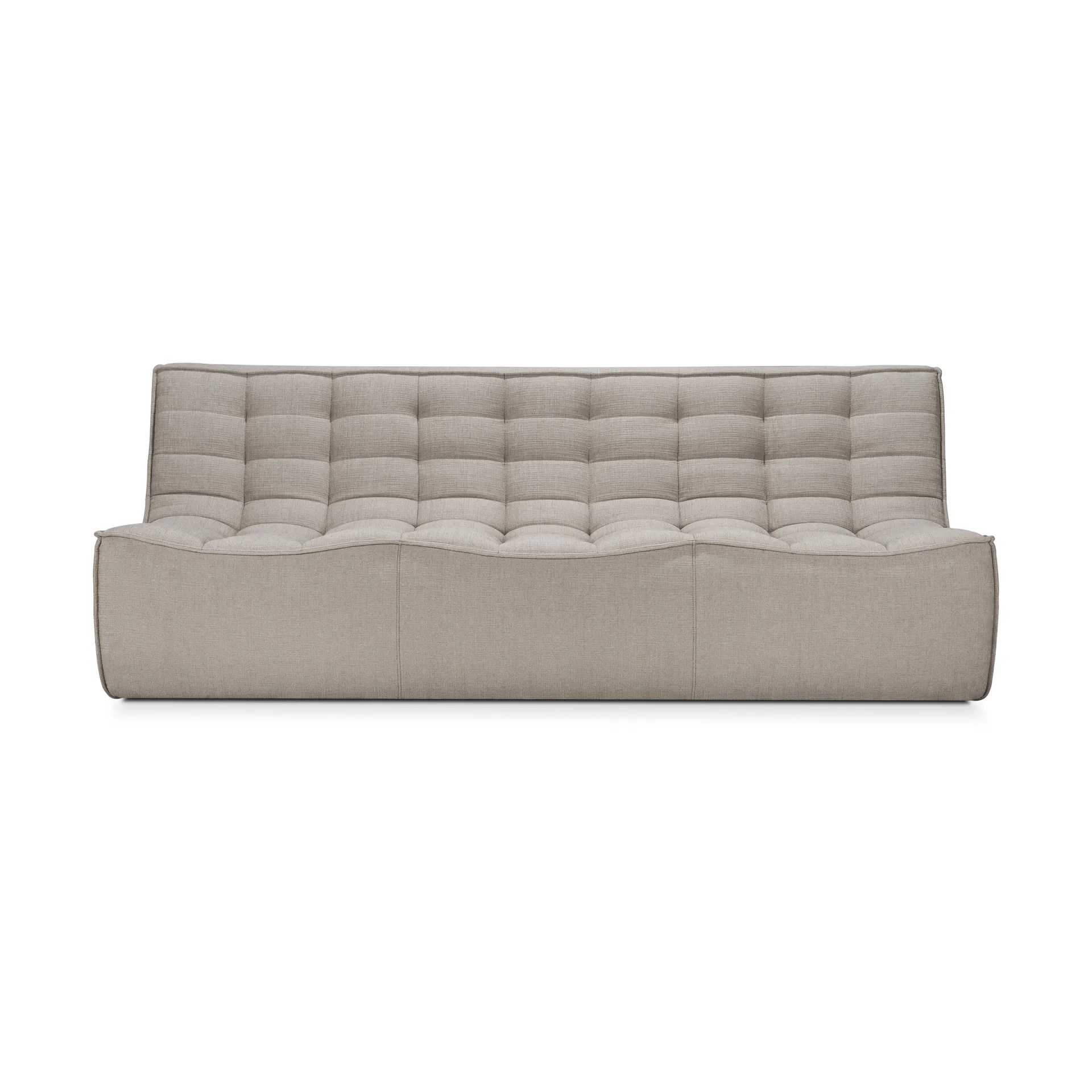 N701 Sofa 3-Sitz, Stoff Ecru beige Ethnicraft
