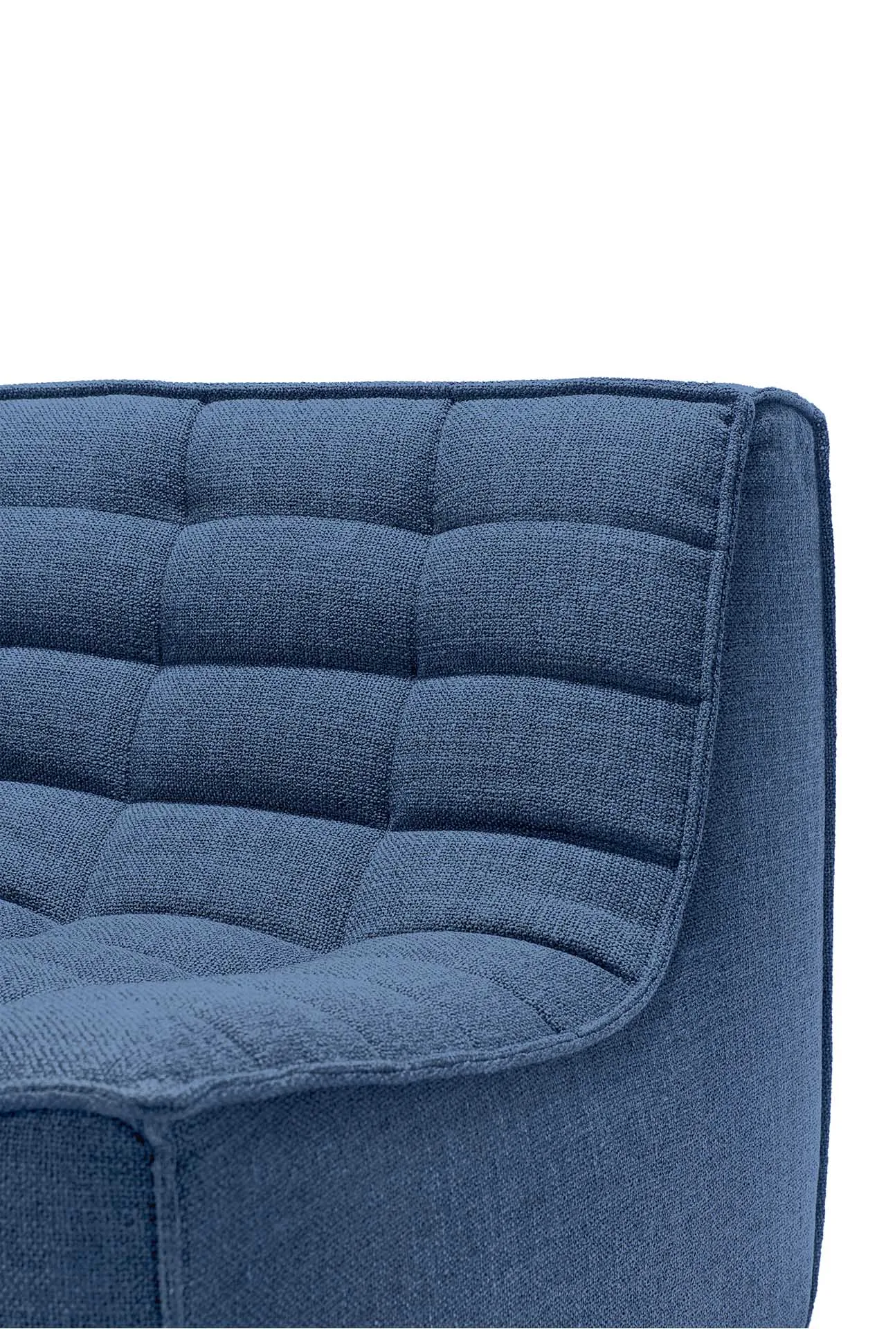 N701 Sofa 3-Sitz, Tuch blue Ethnicraft
