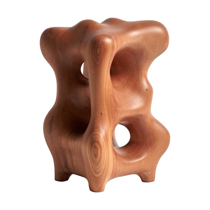 Organic Skulptur 22 cm - Lackiertes Mahagony - Ethnicraft