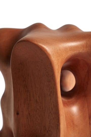 Organic Skulptur 22 cm - Lackiertes Mahagony - Ethnicraft