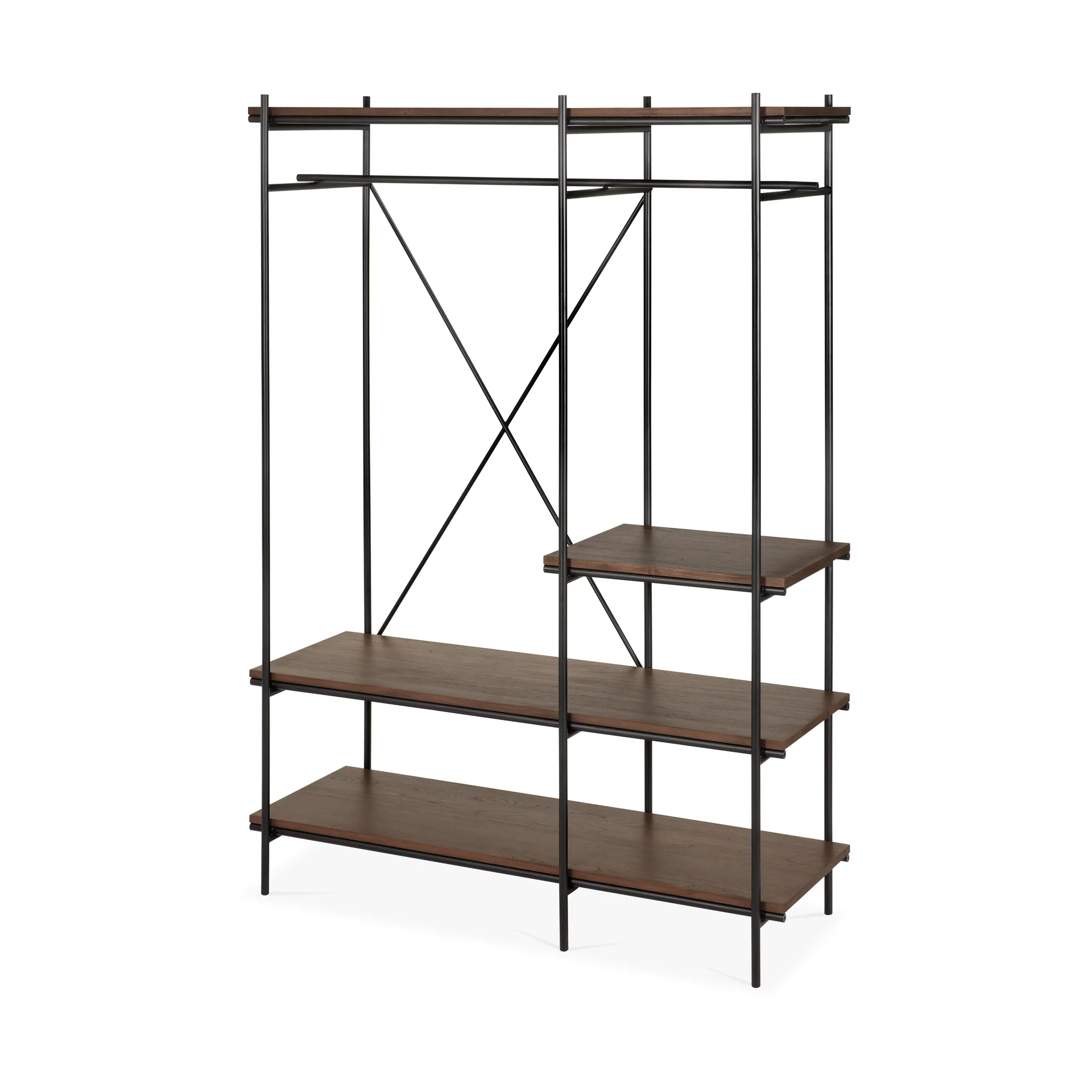 Oscar Hallmöbel, Dunkel gebeizte Teak Ethnicraft