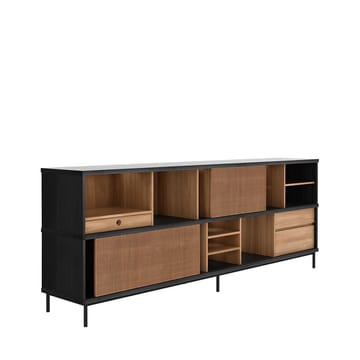 Oscar Siteboard - Teak 2-teilig Schiebetüren 3 Schubladen - Ethnicraft