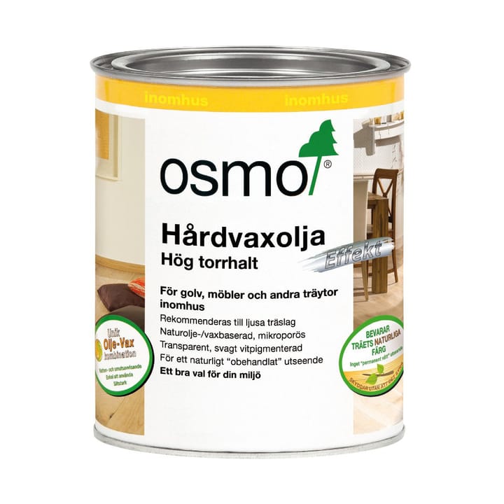 Osmo Hartholz-Wachsöl für Eiche - Weiß 750 ml - Ethnicraft