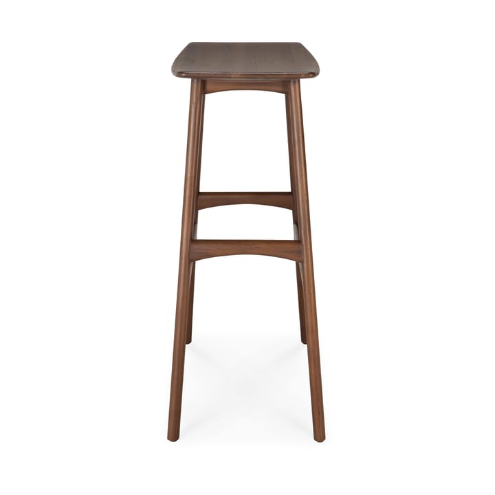 Osso Barhocker 80x57 cm, Lackiertes Teak Brown Ethnicraft