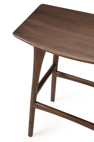 Osso Barhocker 80x57 cm - Lackiertes Teak Brown - Ethnicraft