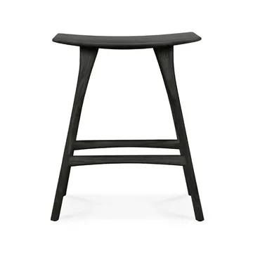 Osso Counter hohe Hocker 67 cm - Eiche Schwarz - Ethnicraft