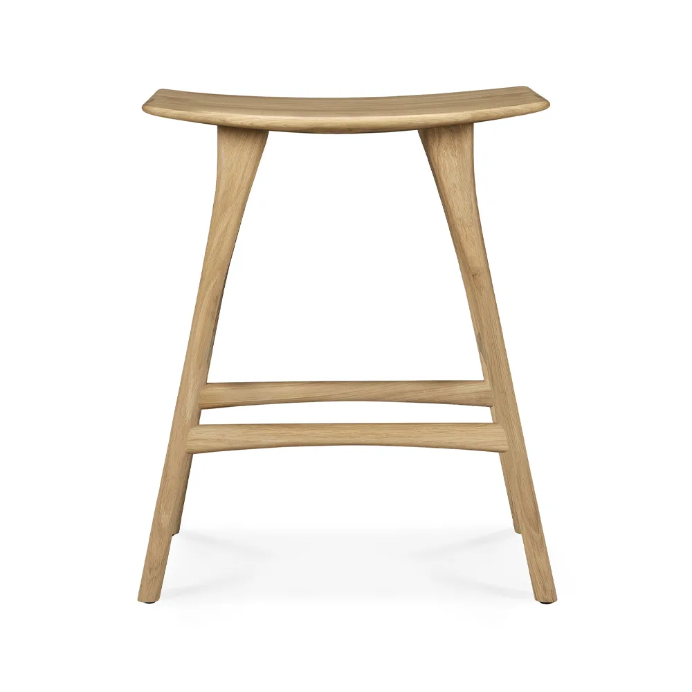Osso Counter hohe Hocker 67 cm, Hartholz geölte Eiche Ethnicraft