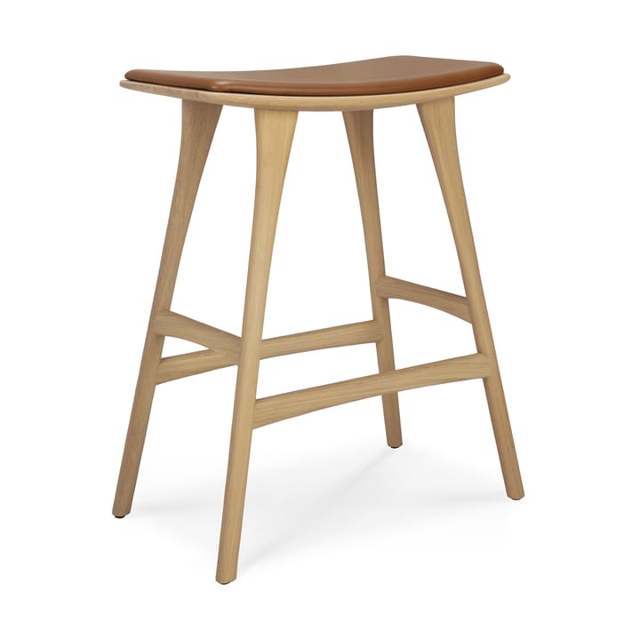 Osso Counter hohe Hocker 67 cm, Lackiertes Eichenholz Ethnicraft