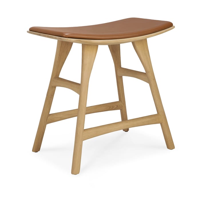 Osso Hocker 48x50 cm, Lackiertes Eichenholz Ethnicraft