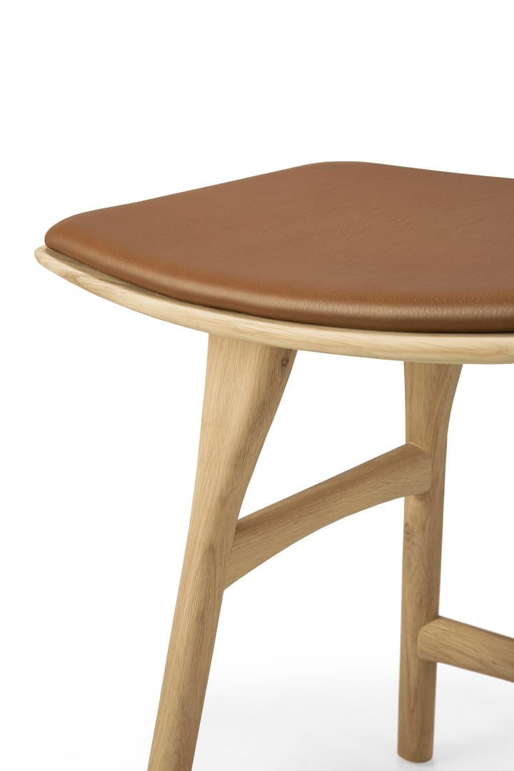 Osso Hocker 48x50 cm, Lackiertes Eichenholz Ethnicraft