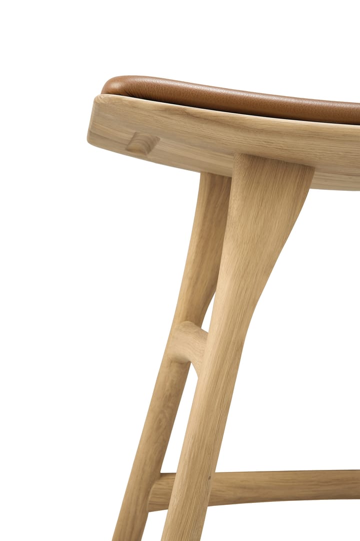 Osso Hocker 48x50 cm, Lackiertes Eichenholz Ethnicraft