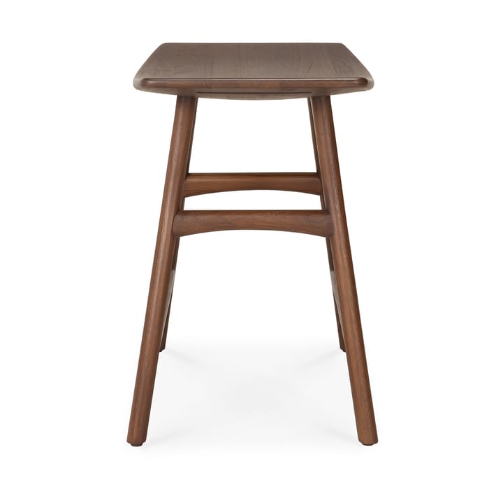 Osso Hocker 48x50 cm, Lackiertes Teak Brown Ethnicraft
