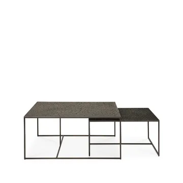 Pentagon Couchtisch 2er Set - Whisky - Ethnicraft