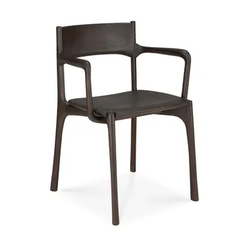 PI Armlehnstuhl - Dark brown teak - Ethnicraft