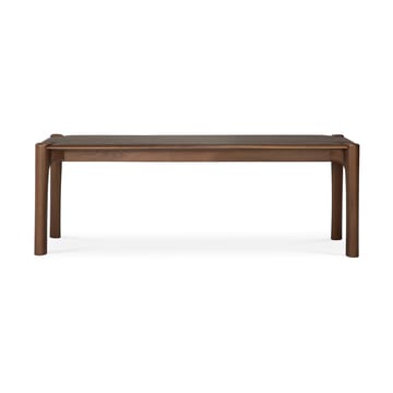 PI-Bank 126x35 cm - Lackiertes Teak Brown - Ethnicraft