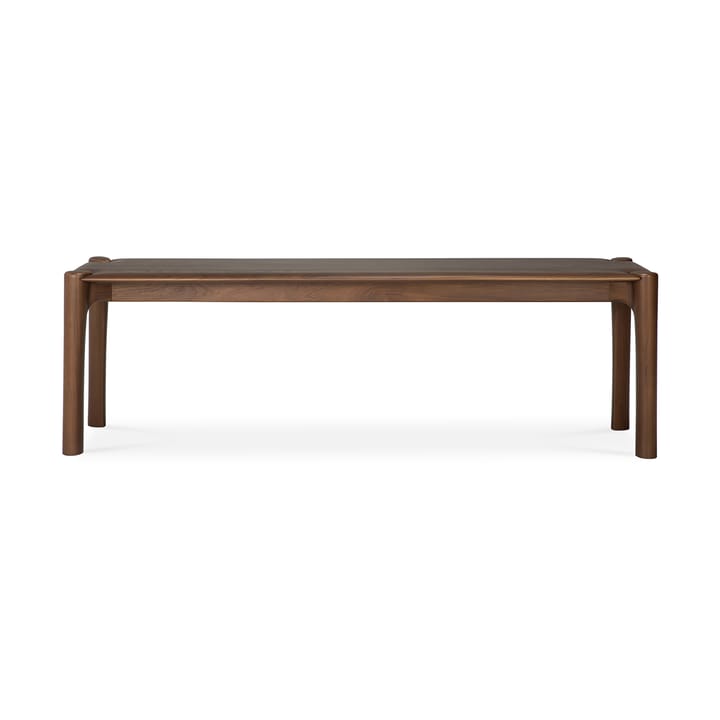 PI Bank 146x35 cm, Lackiertes Teak Brown Ethnicraft