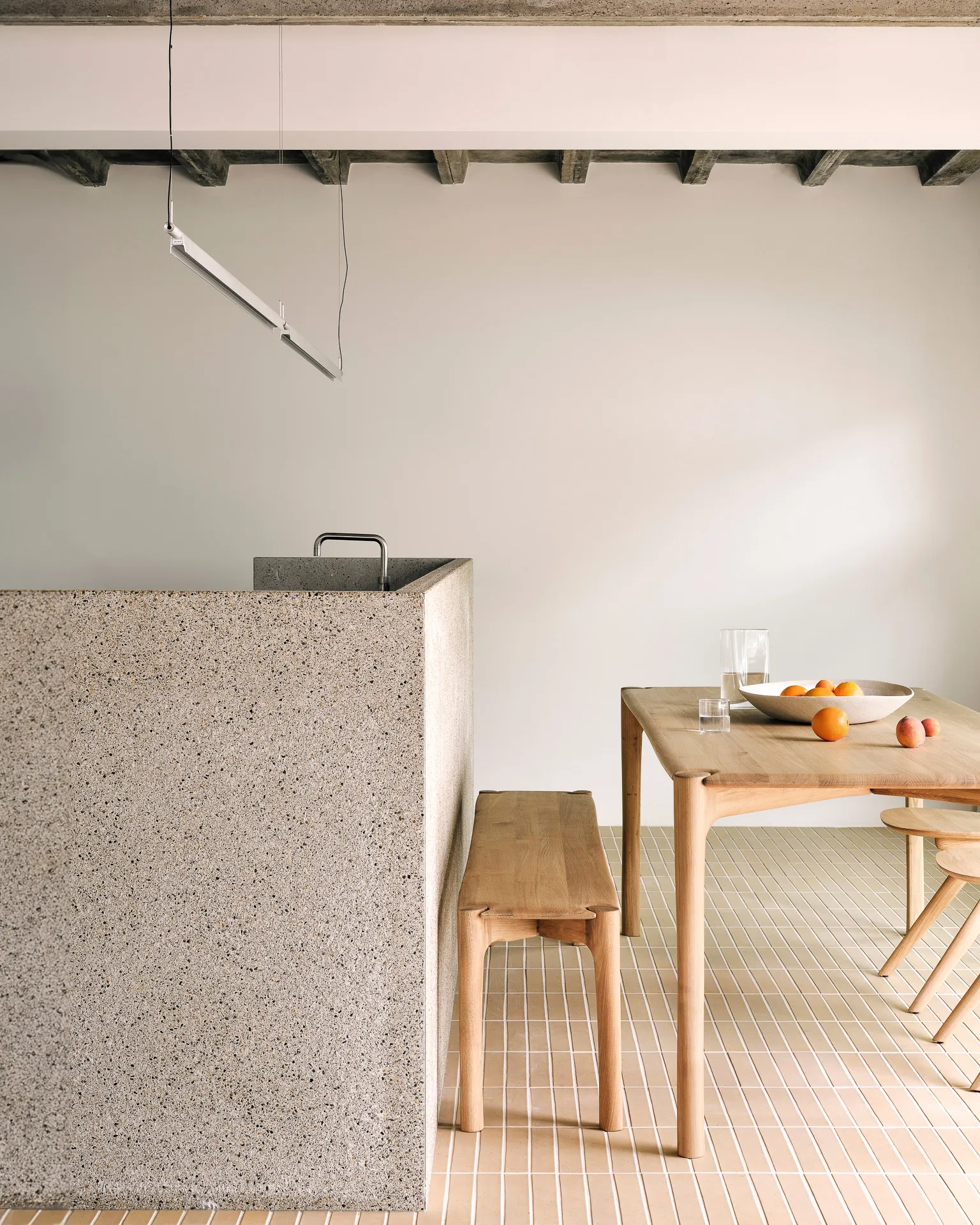 PI Bänk 166x35 cm, Eiche Ethnicraft