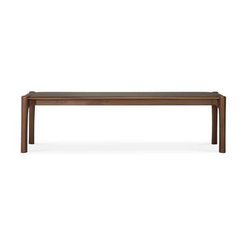 PI Bänk 166x35 cm - Lackiertes Teak Brown - Ethnicraft