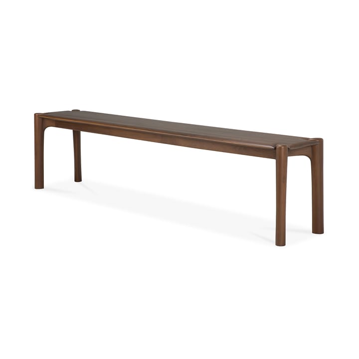 PI-Bank 186x35 cm - Lackiertes Teak Brown - Ethnicraft