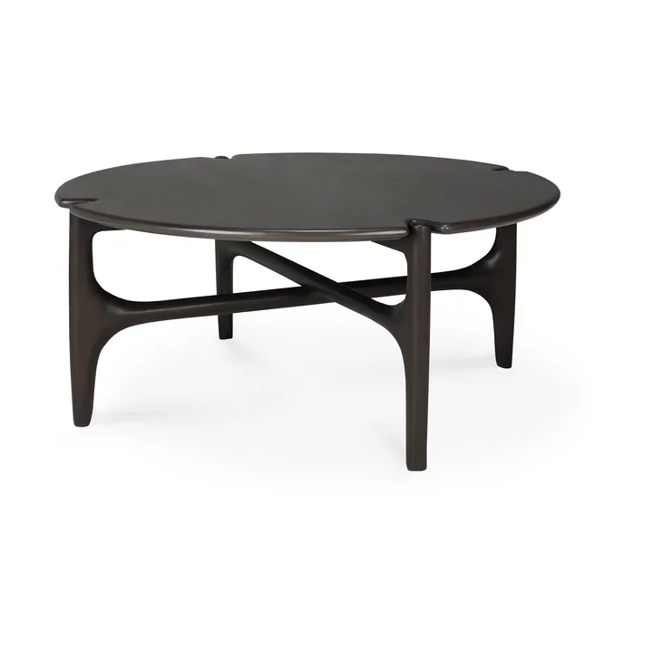 PI Couchtisch Ø80 cm - Lackiertes Mahagony - Ethnicraft