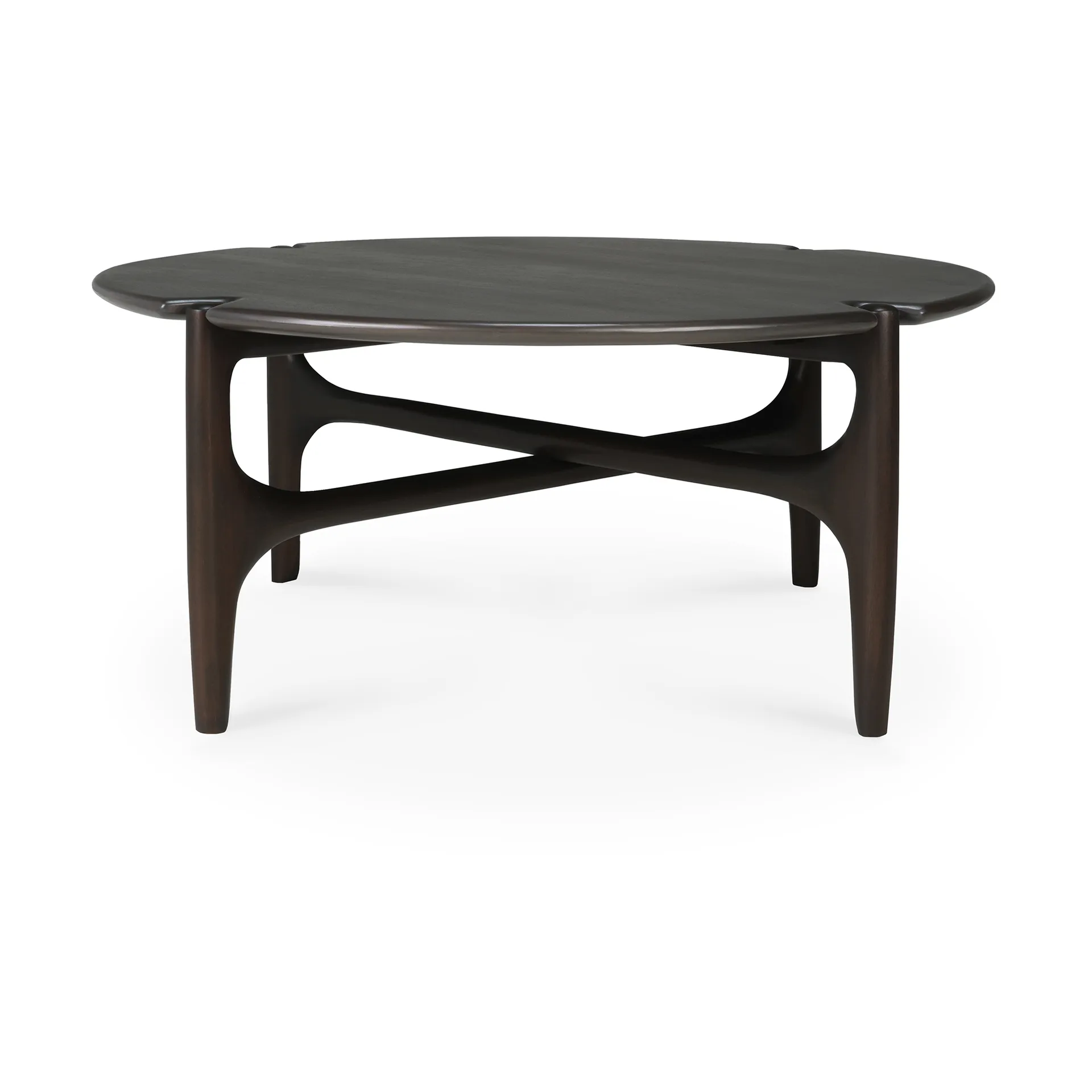 PI Couchtisch Ø80 cm, Lackiertes Mahagony Ethnicraft
