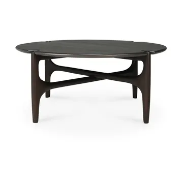 PI Couchtisch Ø80 cm - Lackiertes Mahagony - Ethnicraft
