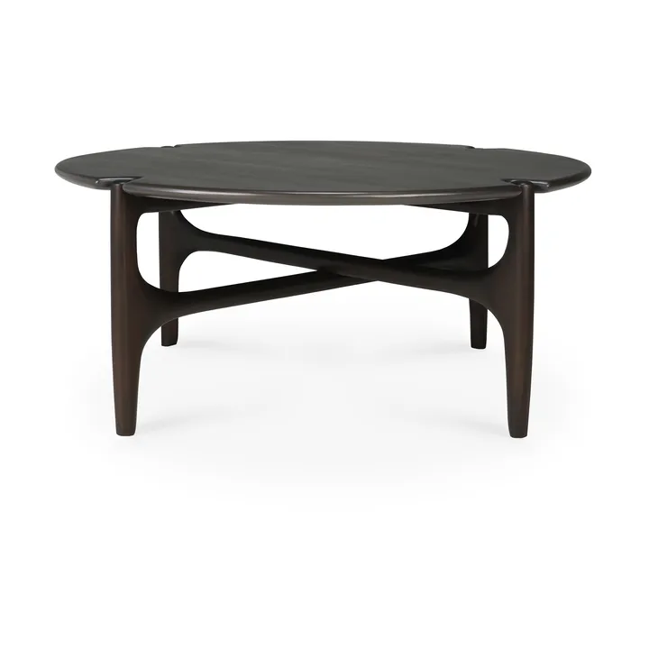 PI Couchtisch Ø80 cm - Lackiertes Mahagony - Ethnicraft