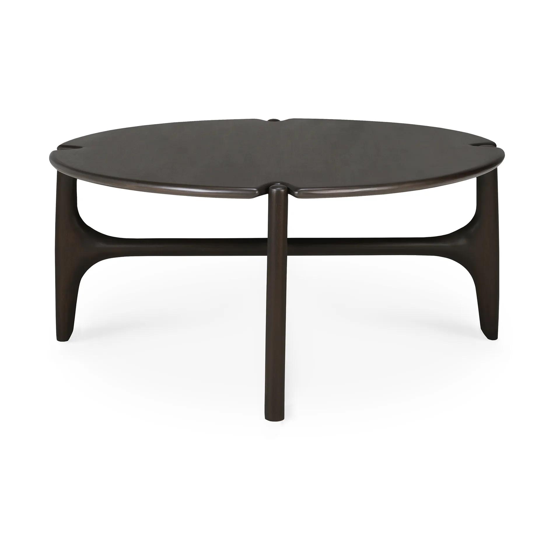 PI Couchtisch Ø80 cm, Lackiertes Mahagony Ethnicraft