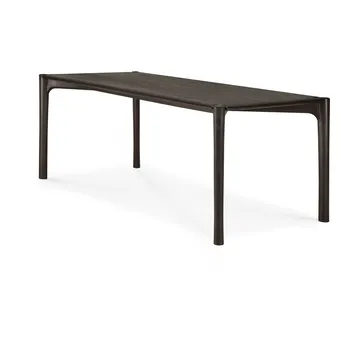 PI Esstisch - Dunkelbraunes Teak, 200x95 cm - Ethnicraft